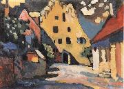 Wassily Kandinsky Murnaui utca Sweden oil painting artist